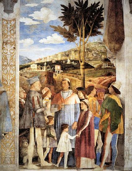 Andrea Mantegna The Meeting oil painting image